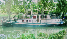 EXCLU – Logement atypique – authentique Péniche d’habitation !