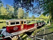 Superbe péniche entièrement rénovée !
